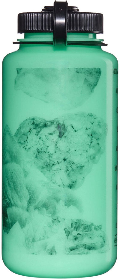 Nalgene – Weithals, 1000 ml, leuchtend schwarze Kristalle, hält neu