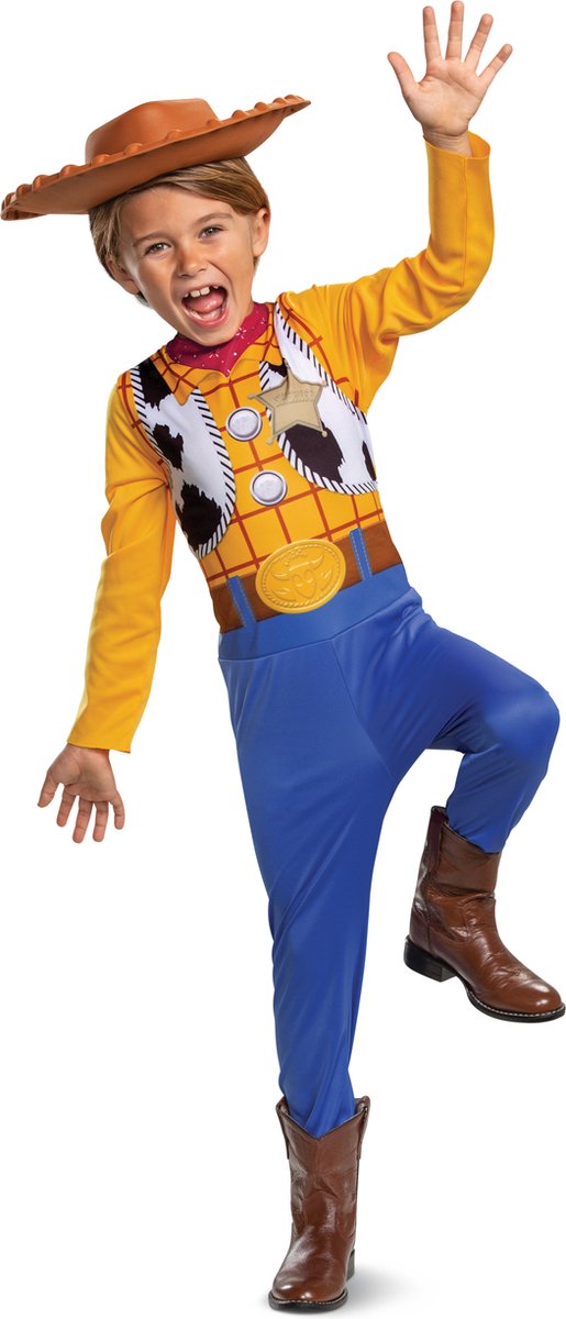 Disney-Verkleidung – Toy Story 4, Woody Classic, Größe XS (3–4 Jahre), Jungen