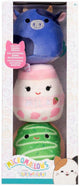 Micromallows Plüsch, 6,5 cm, 3er-Pack, Zutaten: Amelie Daisuke