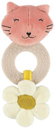 Trixie Beißspielzeug Mrs. Katze – 3m+ – Silikonring – knisterndes Geräusch – Katze – ideal als Geschenk zur Geburt