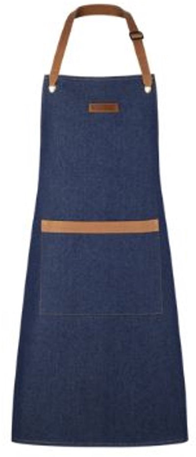 Le Creuset Schürze 80 x 70 cm Textildenim