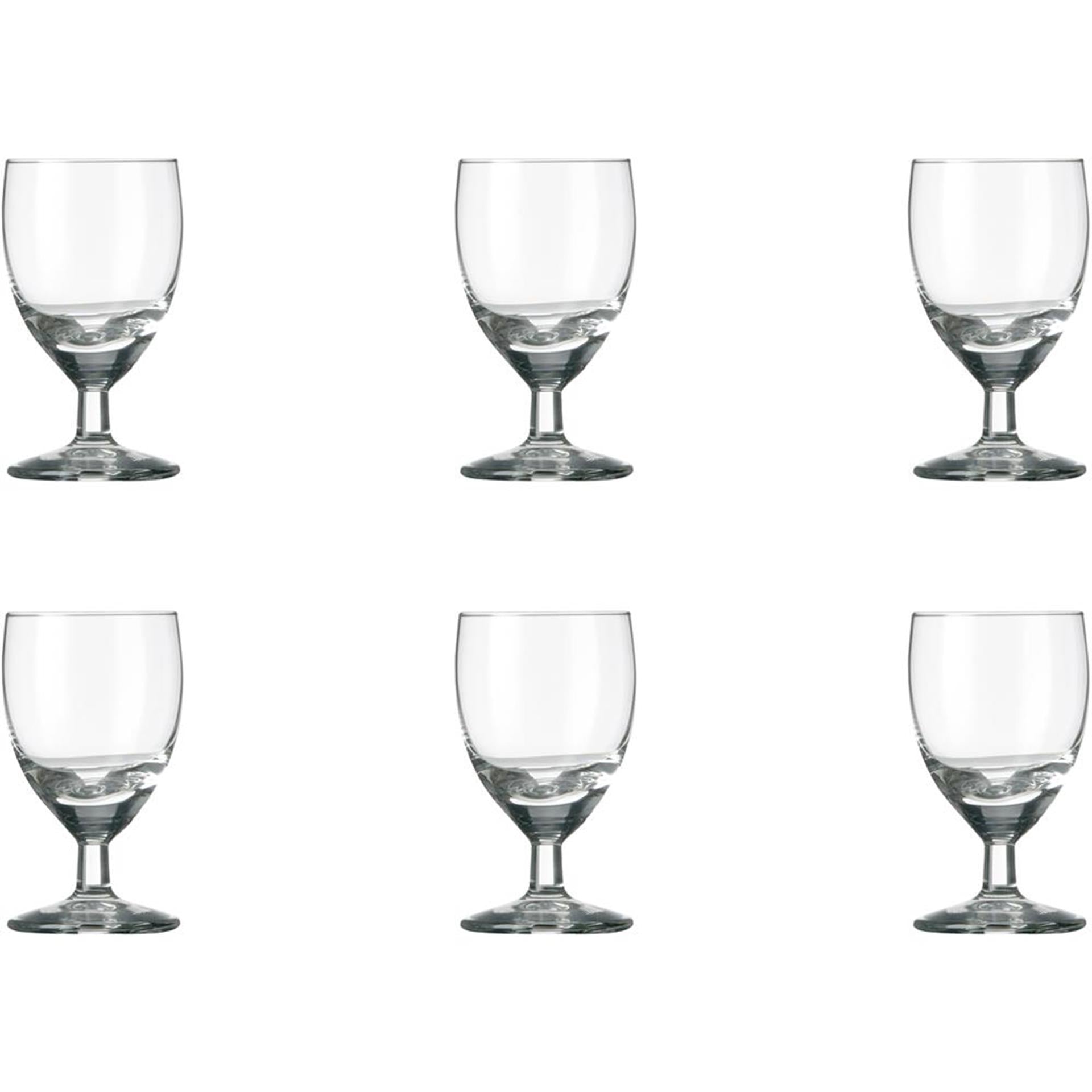 Gilde Schnapsgläser 6cl, Schachtel mit 6 Stück