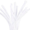 Creativ Company Chenille, L: 30 cm, Stärke 15 mm, weiß, 15 Stück 1 Box