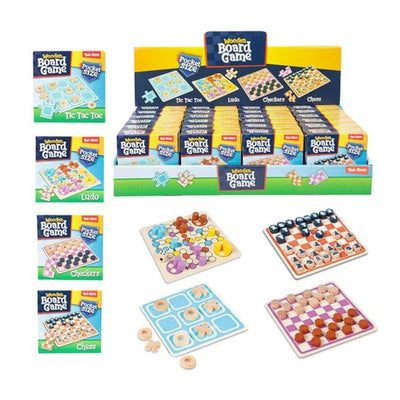 Toi-toys Toi Toys Mini-Holzbrettspiel 8cm