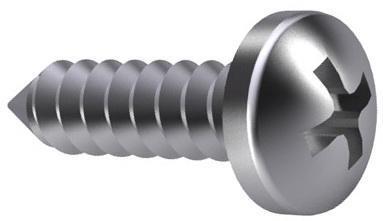 Flachzylinder-Plattenschraube KK 5,5x45 Edelstahl A2 | 200 Stk