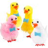 Creativ Company Enten, H: 50 mm, hellrot, weiß, gelb, 4 Stück 1 Box