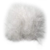 Creativ Company Down White 5-12 cm, 15st. - afbeelding 1