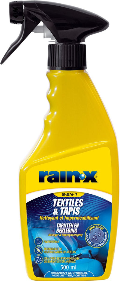 Rain-x Reinigerschutz – für Teppiche und Polster – 2-in-1-Reiniger – 500 ml