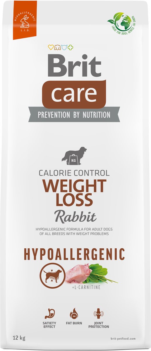 Brit 12 kg Care hypoallergenes Hundefutter zur Gewichtsreduktion