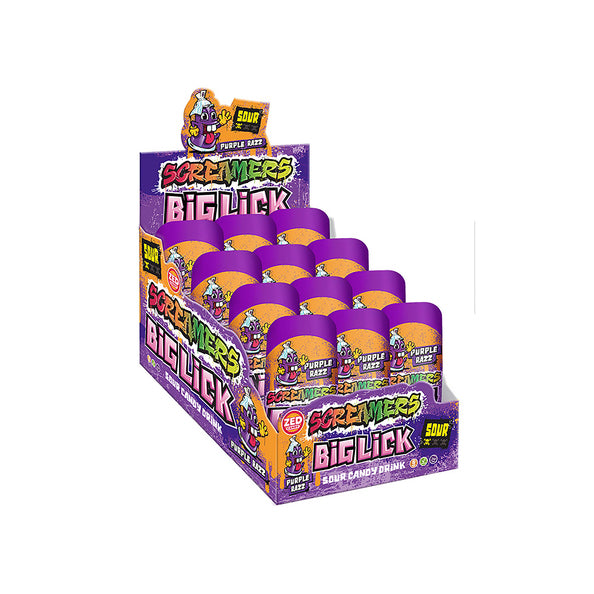 Zed Candy Screamers Big Lick Lila (12x 60ml)