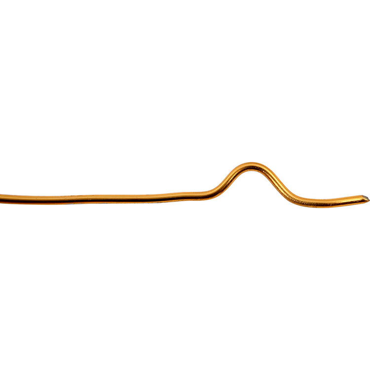 Creativ Company Aludraht, rund, Stärke 3 mm, gold, 29 m 1 Rolle