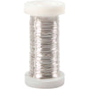 Creativ Company versilberter Draht, Stärke 0,3 mm, versilbert, 50 gr, 100 m 1 Rolle