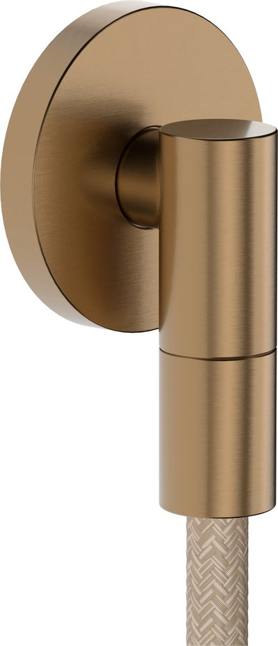 Hansgrohe Fixfit Fine S Wandanschlussbogen ohne Rückschlagventil bronze gebürstet