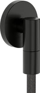 Hansgrohe Fixfit Fine S Wandanschlussbogen ohne Rückflussverhinderer Schwarzchrom gebürstet
