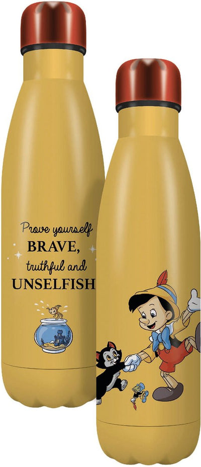 Half Moon Bay Disney – Pinocchio Trinkflasche aus Metall, 500 ml