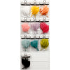 Creativ Company Kunstfedern, L: 15 cm, B: 8 cm, verschiedene Farben, 10x10 Box 1 Box