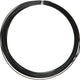 Creativ Company Aludraht, rund, Stärke 1 mm, schwarz, 16 m 1 Rolle