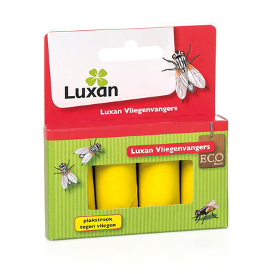 Luxan 1075153 - Fliegenfänger 4 Stück | 1 Stk