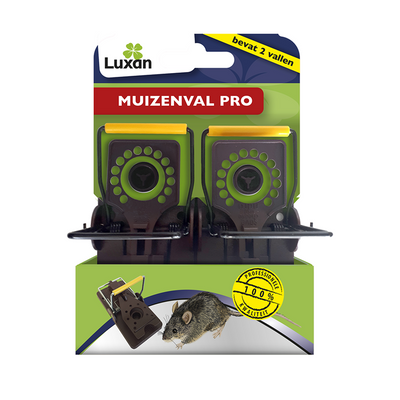 Luxan 1075222 - Mausefalle Profi 2 Stück | 1 Stk