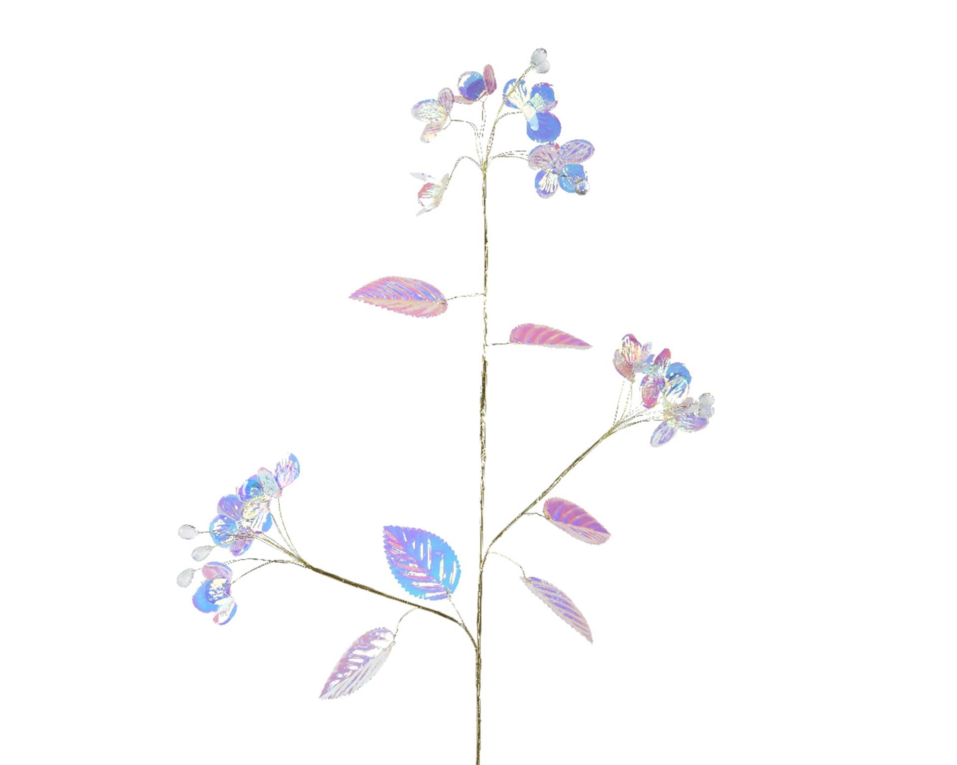 Decoris Kunstzweig schillernd H68cm