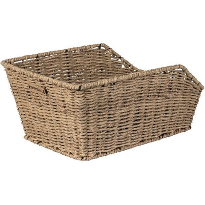 Basil Cento Rattan Look - Fahrradkorb - hinten - hellbraun