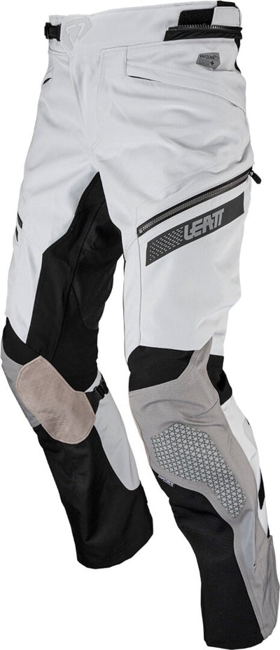 Leatt adv dritour 7.5 stahl hellgrau dunkelgrau wasserdichte Textilhose - Größe XL - Hose