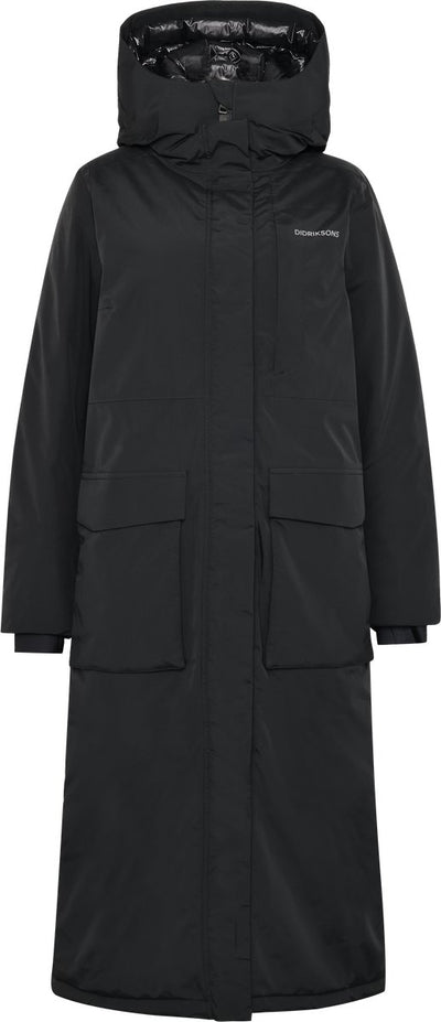 Didriksons Leya Wns Parka L 4 Damen Outdoorjacke – Schwarz