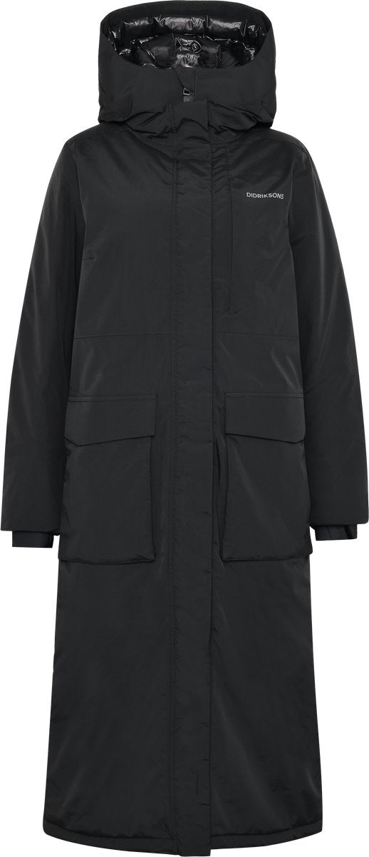 Didriksons Leya Wns Parka L 4 Damen Outdoorjacke – Schwarz