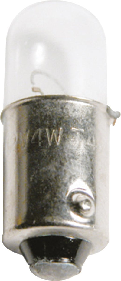Carpoint Ersatzlampen Auto T4W BA9S Stahl Silber 10 Stück