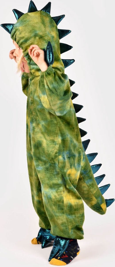 Den Goda Fen Dinosaurierkostüm – Kostüm – 3–4 Jahre – grün