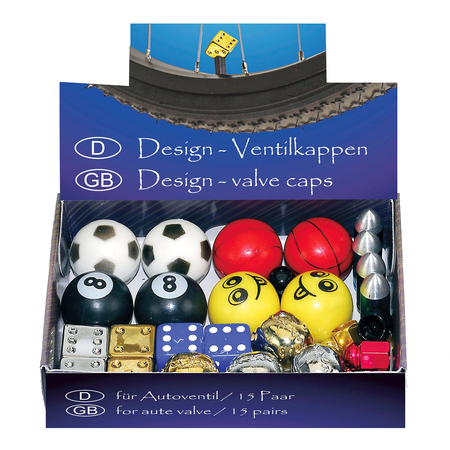 Ventura-Ventilkappen-Set