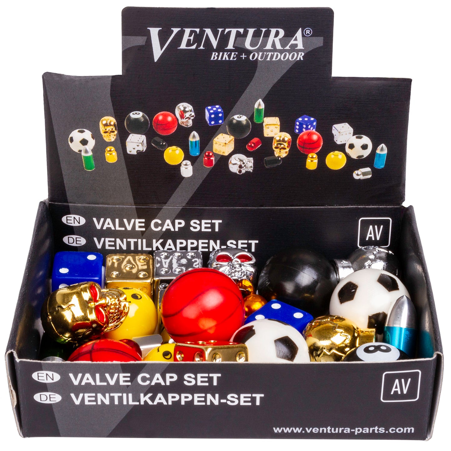 Ventura-Ventilkappen-Set