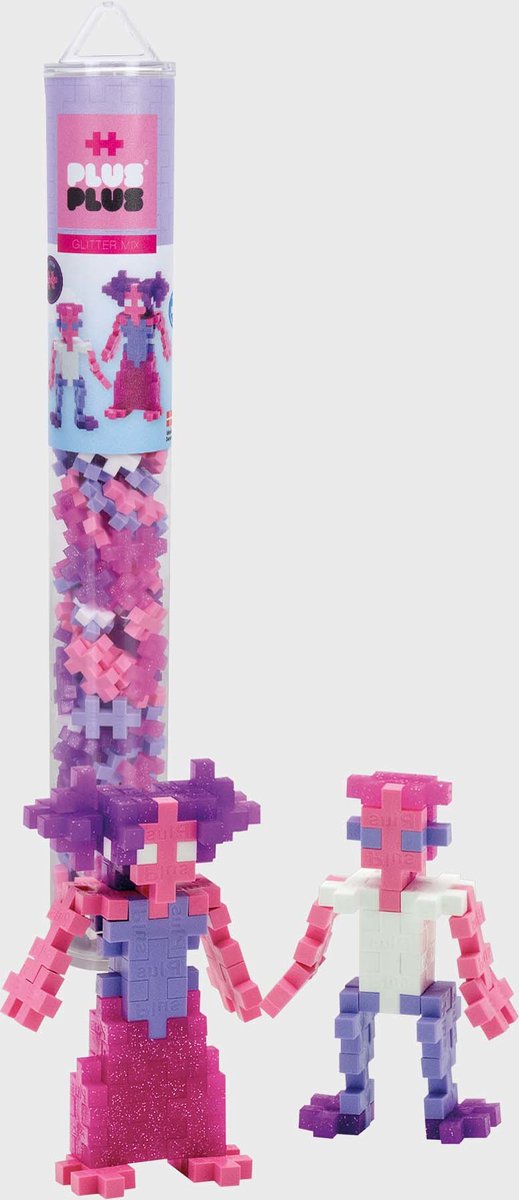 Plus Plus Tube Glitzer Plus-Plus: 100 Stück (4244)