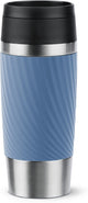 Tefal Reisebecher Classic Twist – Thermosflasche – 0,36 l – blau – kompakt – auslaufsicher – für Kaffee geeignet