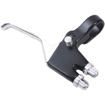 Bremshebel V-Brake rechts 3-Finger schwarz silber