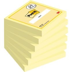 Selbstklebende Haftnotizen Post-it gelb 76 x 76 mm