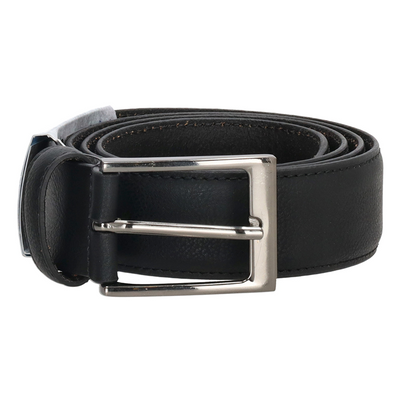 Dummy 1070345 - Doppel-D-Gürtel Größe 95 schwarzes Leder | 4 Stück