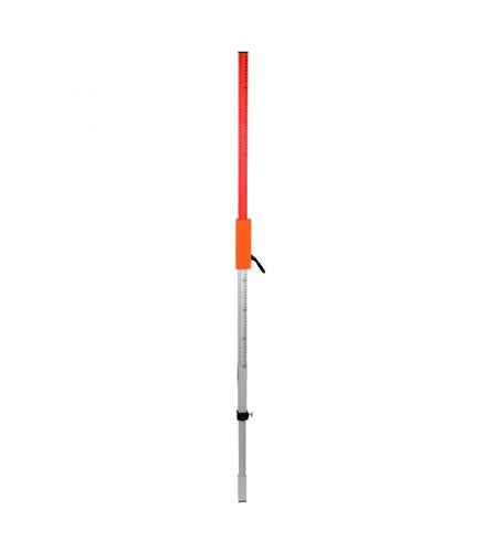 Levelfix Aluminium-Lasermesslatte mit verstellbarem Lattenhalter 2,4 mtr