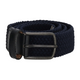 Dummy 1070368 - einzigartiger Gürtel Größe 125 blaues Stretch-Nylon-Leder | 4 Stück