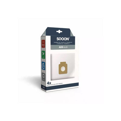 Sqoon Staubsaugerbeutel AEG Größe 51 4St