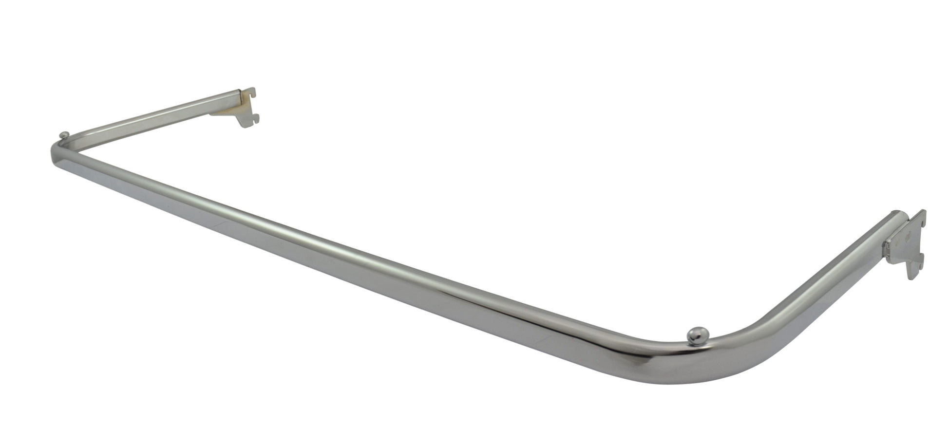 Regalmaterial Fertigkonsole gerade L100 D25 Chrom