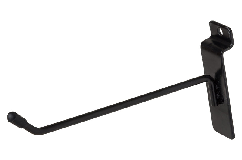 Promohaken schwarz einzeln 15 cm für Lamellenwand