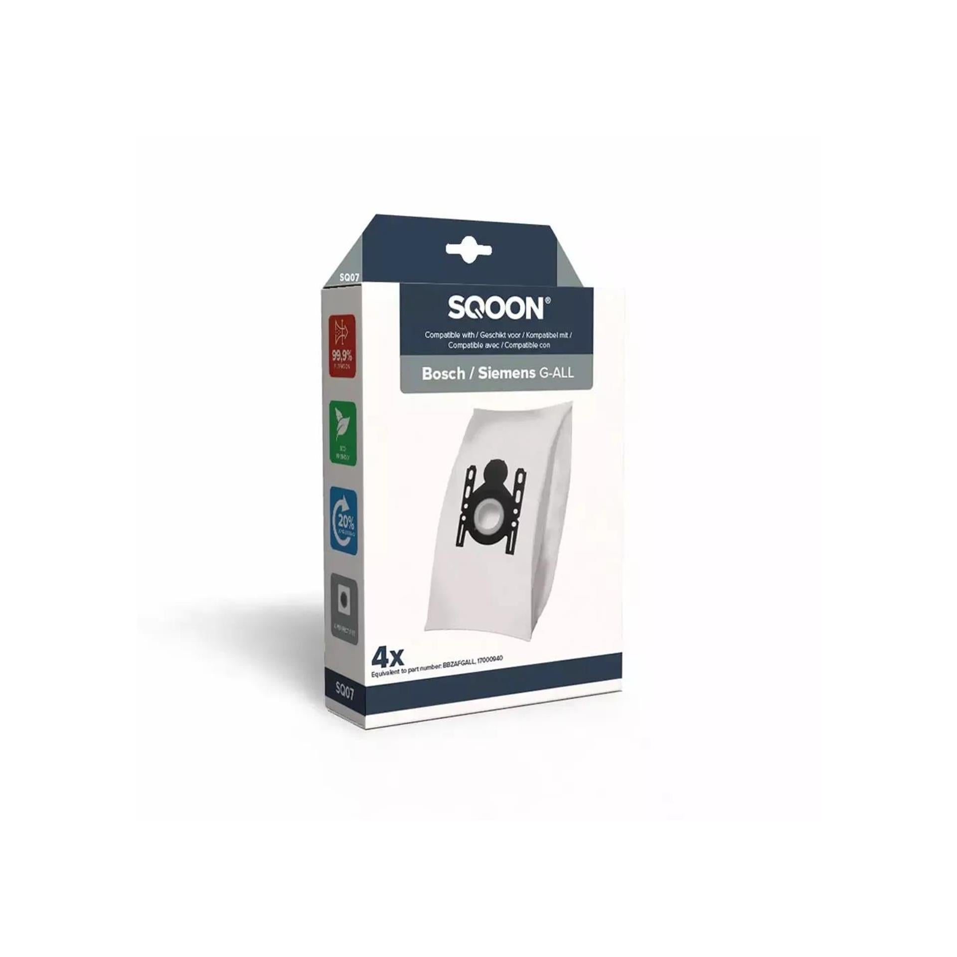 Sqoon Staubsaugerbeutel Bosch Siemens G-All