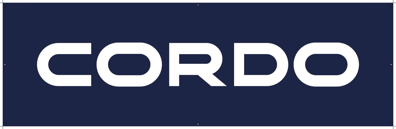 Cordo-Bucht mit Logo Forex 3mm