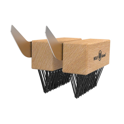 Wolf-garten 1077527 - ms 2x 2in1 Ersatzbürste und Schaber (fbs-me) | 5 Stück