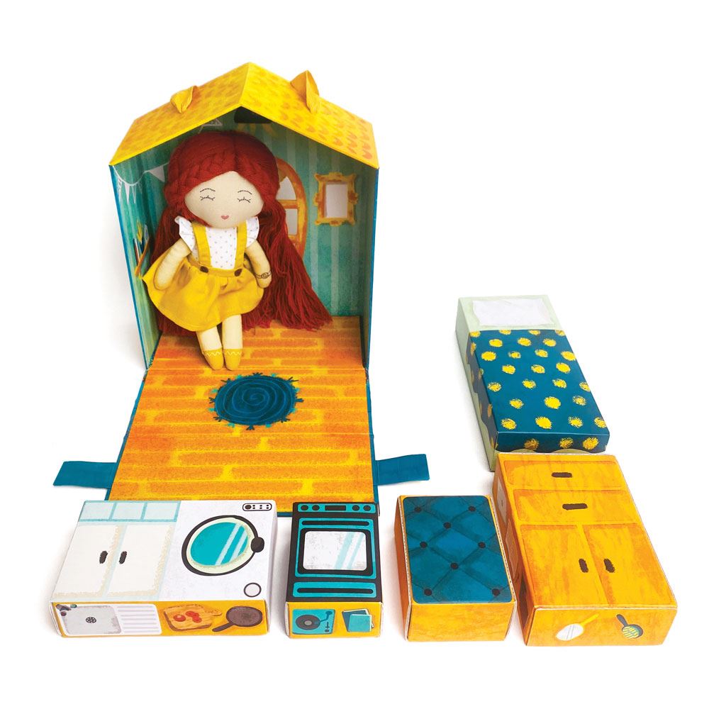 Puppenhaus, mein Liebeshaus mit Lora. 3+