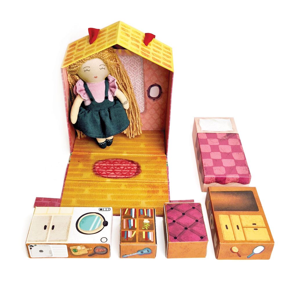 Puppenhaus, mein Liebeshaus mit Anny. 3+