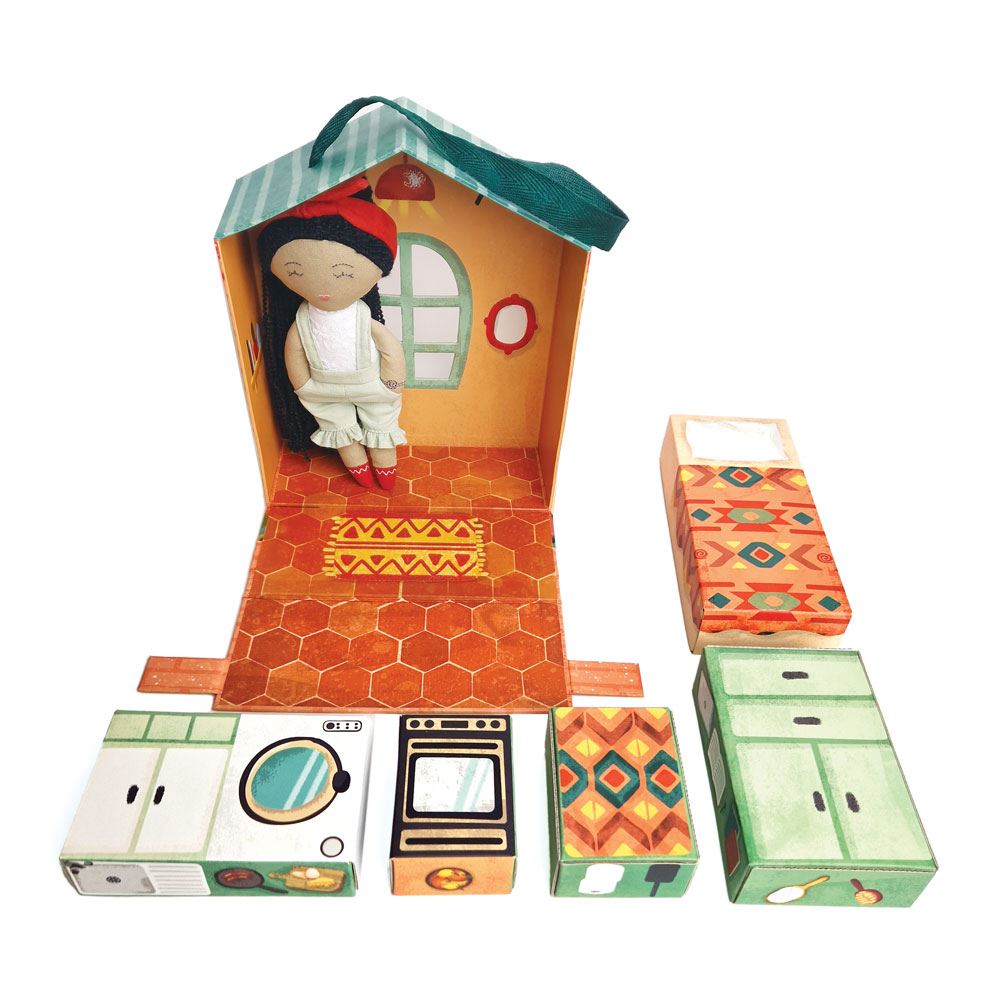 Puppenhaus, mein Liebeshaus mit Maya. 3+