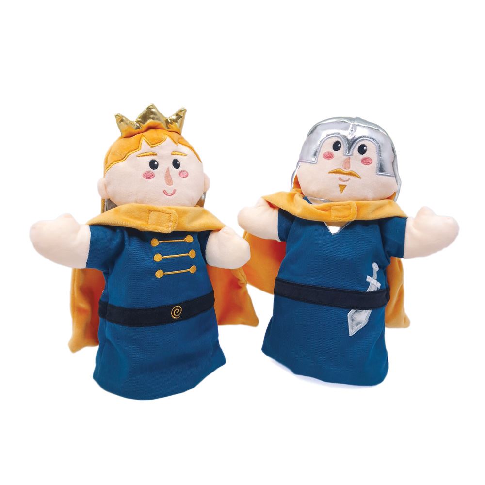 Doppelseitige Handpuppe Prinz Ritter. 25