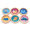 Dsp. Balancierspieltiere aus Holz 6 sort.